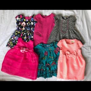 Baby girl dress lot